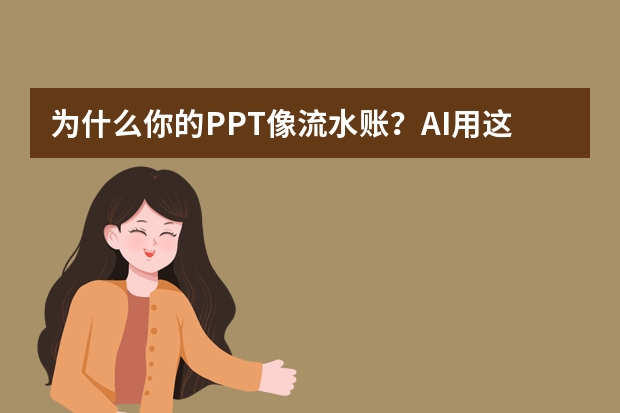 為什么你的PPT像流水賬？AI用這3步生成極簡高級(jí)感PPT，0設(shè)計(jì)基礎(chǔ)也能用